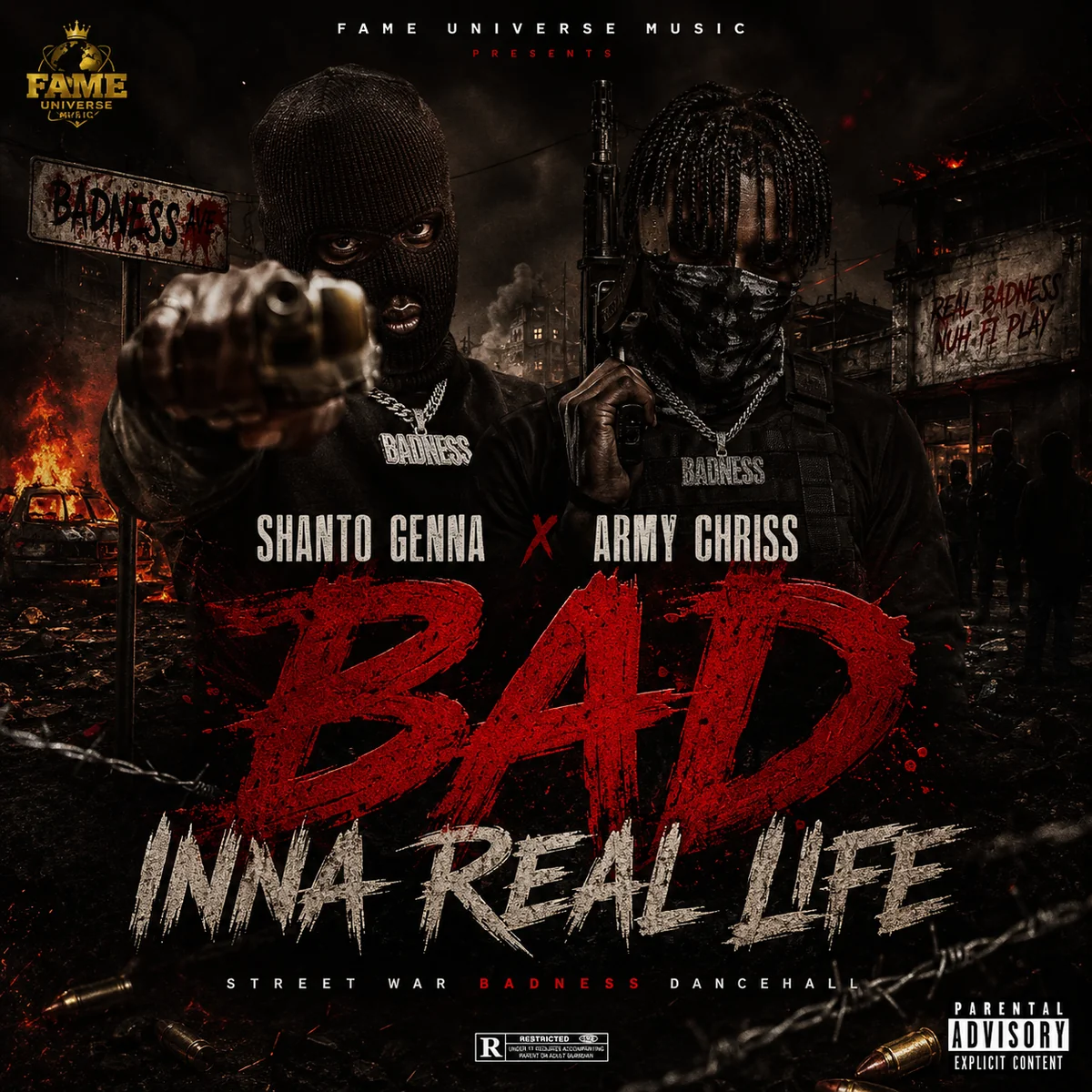 Shanto Genna - Bad inna real life Ft Army Chriss